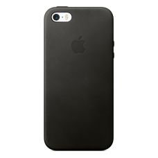 Чехол для iPhone Apple iPhone SE Leather Case Black 